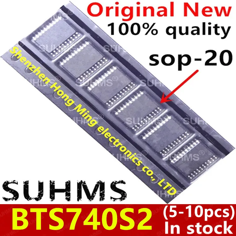 (5-10piece)100% New BTS740S2 BTS740S BTS740 sop-20 Chipset