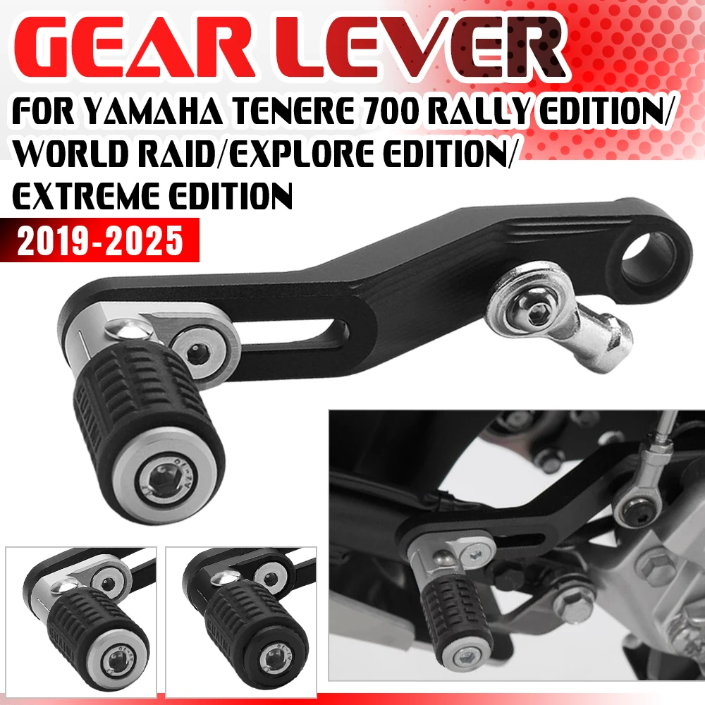 

Motorcycle Gear Selector Adjustable Gear Shifter Shift Pedal Lever For Yamaha Tenere 700 XTZ 700 TENERE700 Rally Edition 2025