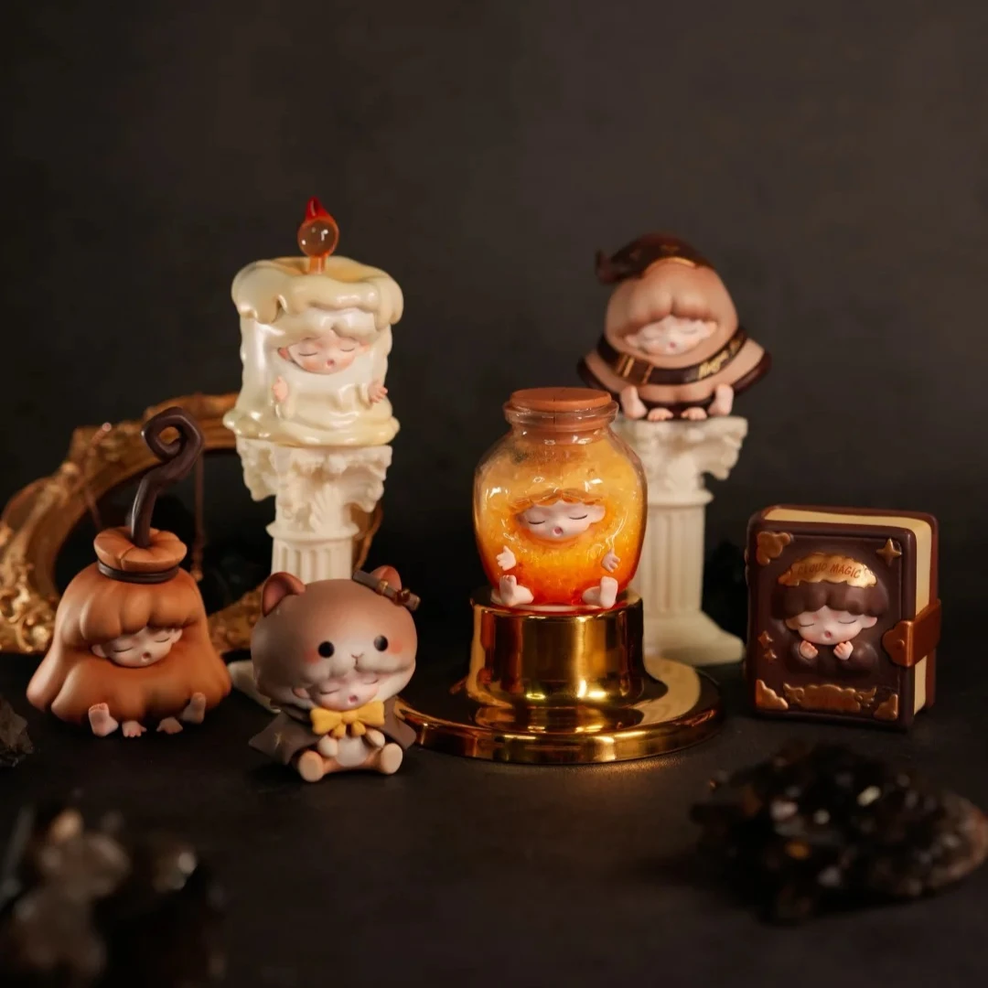 

YUMO Magic Practice Manual Series Cute Blind Box Mini Desktop Ornament Mystery Box Cartoon Fashion Trendy Play Surprise Gift