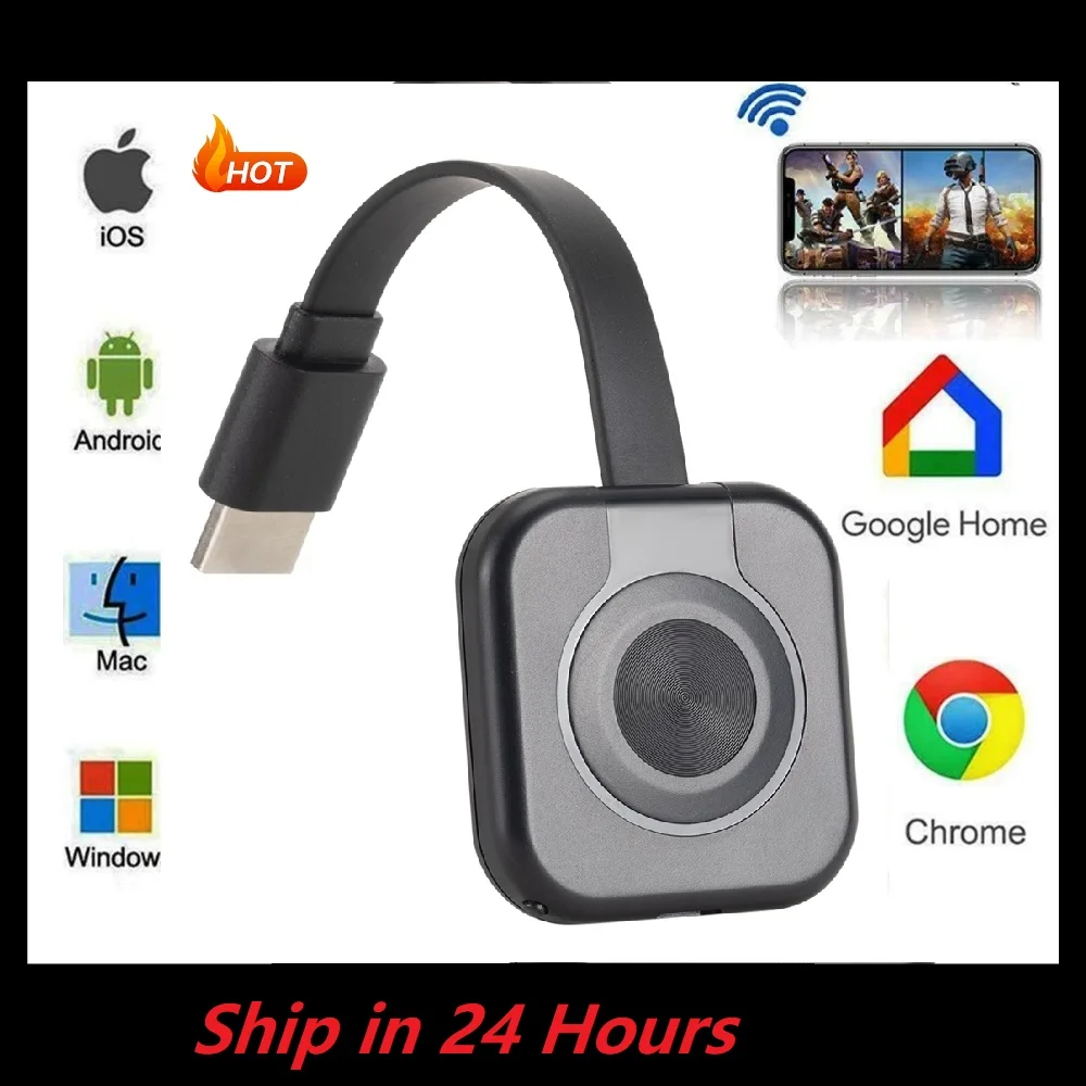 

Wifi Wireless Hdmi-compatible Projector/Portable Mobile Phone/TV/Monitor Mirroring Screen Display Adapter Video Transmission