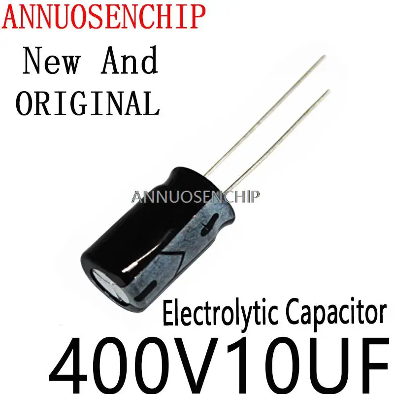 10PCS Higt Quality 10*17MM 10UF 400V 10*17 Electrolytic Capacitor 400V10UF 