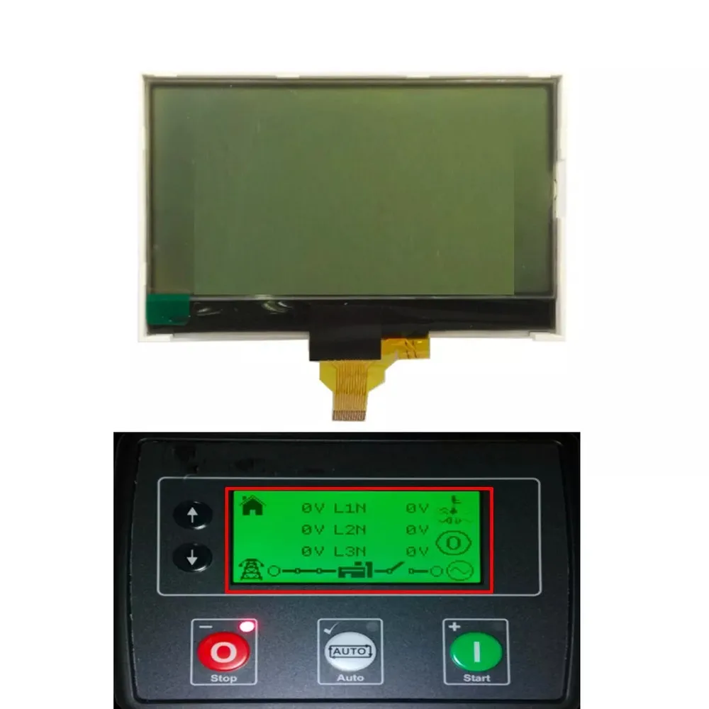 LCD Display For Deep Sea Electronics DSE4520  sea DSE 4520 Screen Repairment