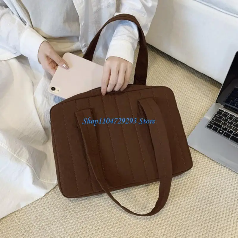 Y2GD Comfortable Strap 14inch Laptop Bag Compact Design Everyday Essential