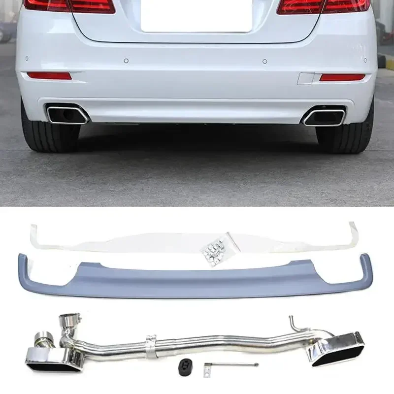 

Suitable 5 Series Square Mouth Tail Throat Modification 520 ''Exhaust Pipe 535 Square Mouth