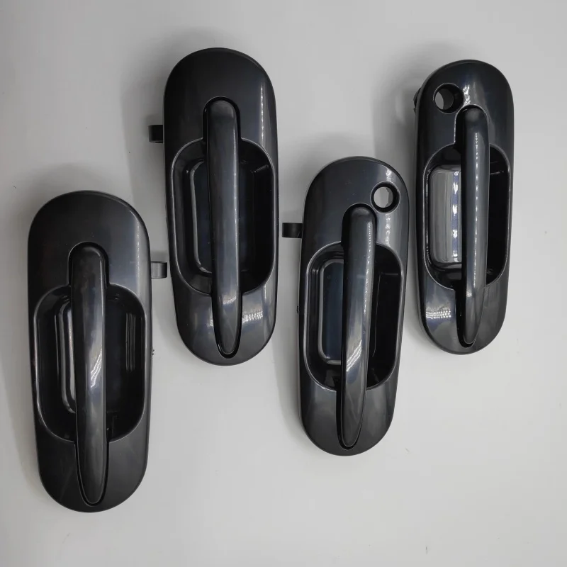 New Exterior Door Handle Front & Rear Outside for Honda CR-V CRV 1997 1998 1999 2000 2001 Left & Right Gloss Black 72180-ST0-003