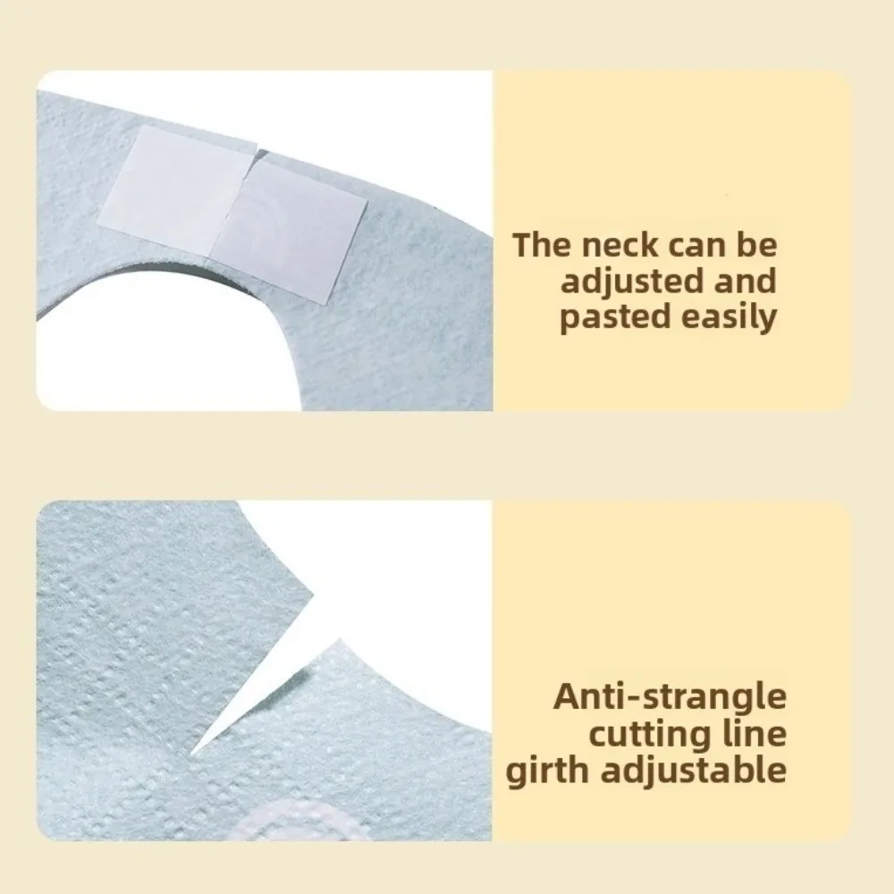 Portable Waterproof Disposable 's Bib Super Soft With Food Catcher Cartoon Saliva Towel Food Feeding Supply Infant Print Bib