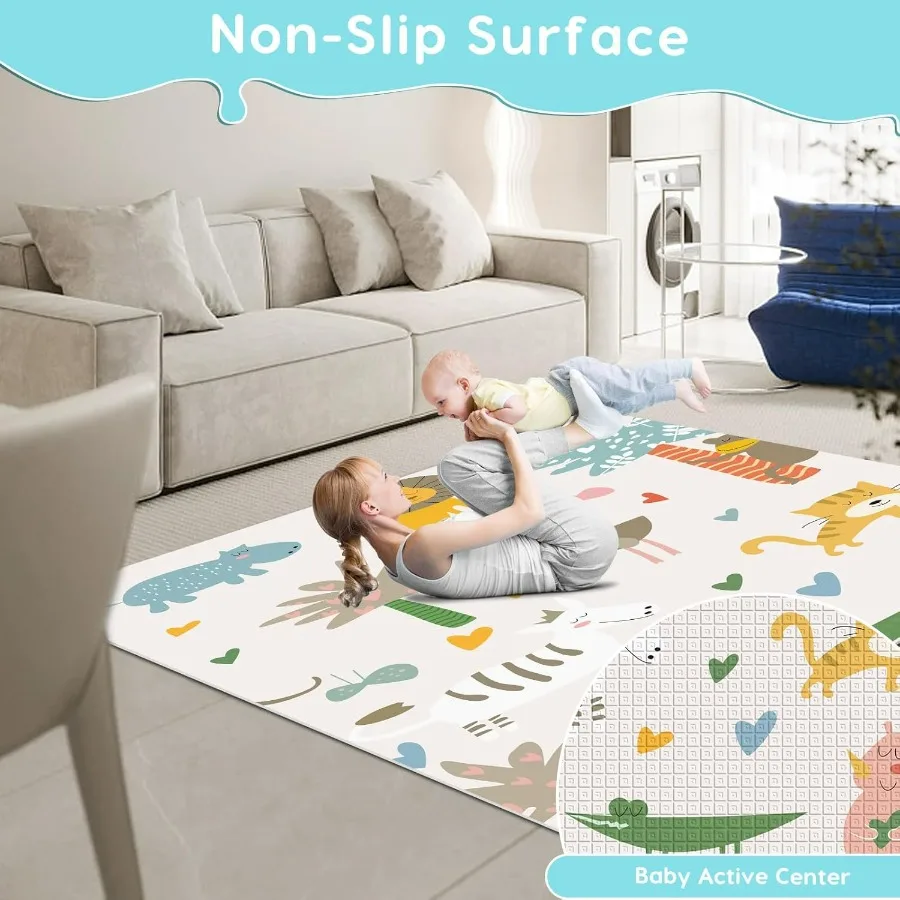 Box per bambini con tappetino Box per neonati e bambini piccoli Penna da gioco BabyFence per interni ed esterni Robusto cortile da gioco di sicurezza con