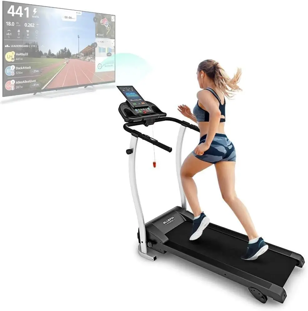 Fitness Kick 2.0 | Task 2.0 | Innovative High-Speed Folding Treadmill | Home  | Joint Protection Tech | Compact W