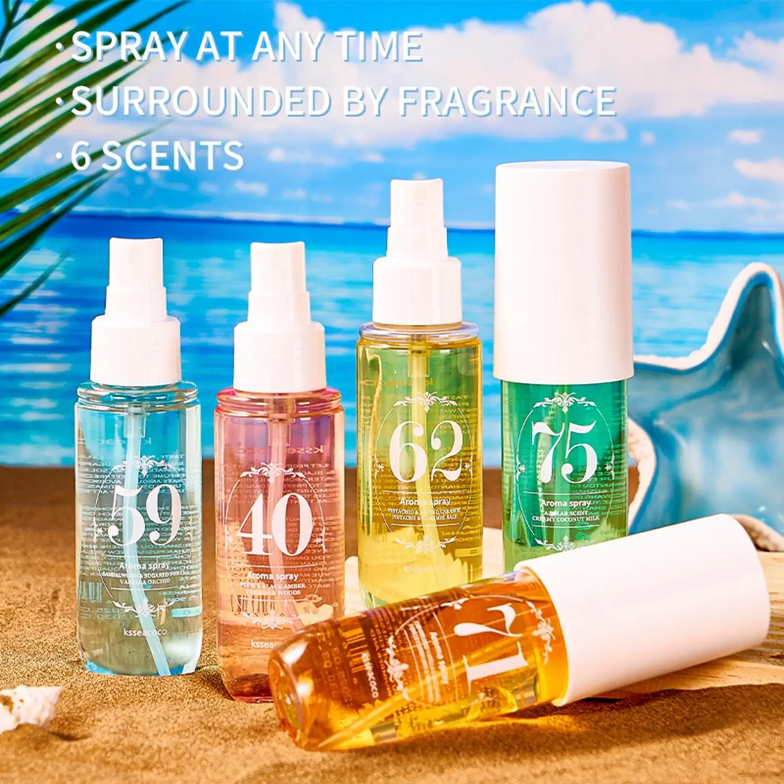 Auto-Körperduftspray, natürlich, langlebig, alkoholfrei, Unisex, fruchtig, frisch, feuchtigkeitsspendend, 90 ml, tragbares Geschenk
