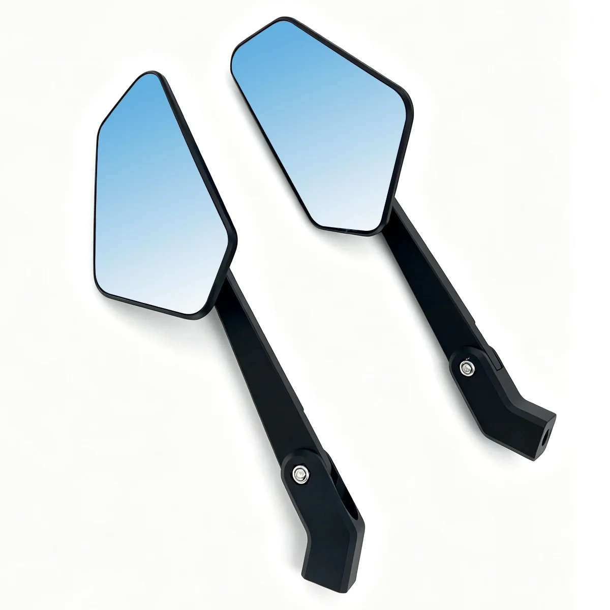 1 Paar universelle 10-mm-Motorrad-Rückspiegel für Honda CB600F Hornet CB1000R CBR600RR CBR1000RR, Seitenspiegel. – Detail 7