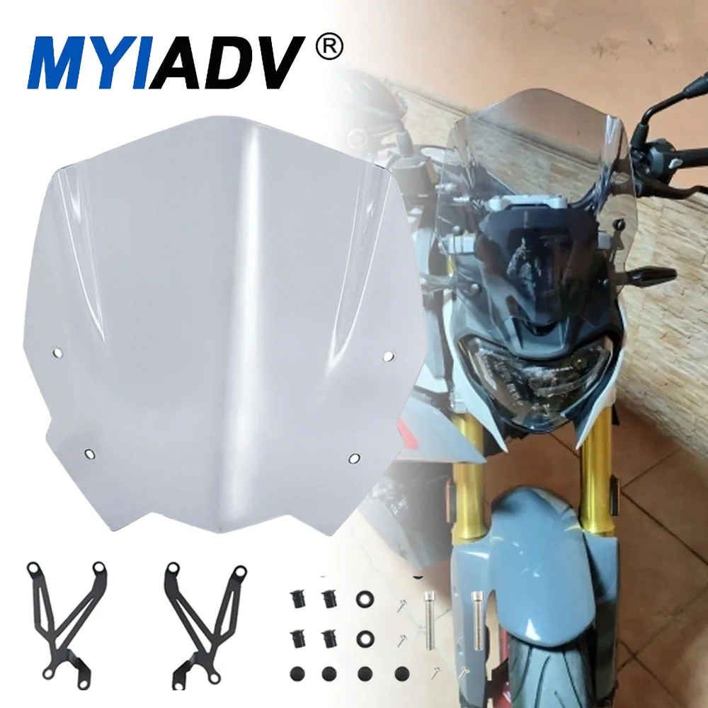 

Windscreen Windshield For BMW G310R G 310 G310 R 2017-2020 2021 2022 Motorcycle Fairing ABS Wind Deflector With Mounting Bracket