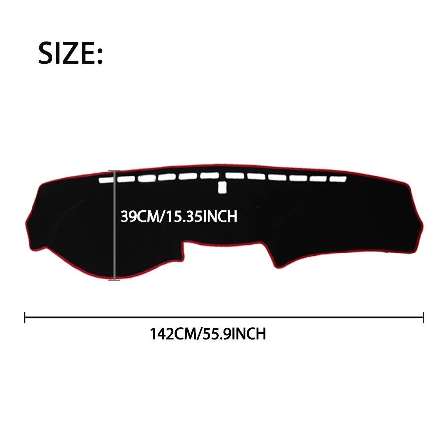 

Крышка приборной панели автомобиля, избегайте света, накладка на приборную платформу, коврик, аксессуары для ковров для Honda Accord 2008 2010-2013