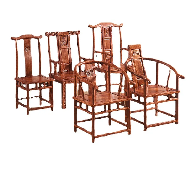 

Zhongguan hat big official hat armchair master chair roll office chair solid wood designer practical good