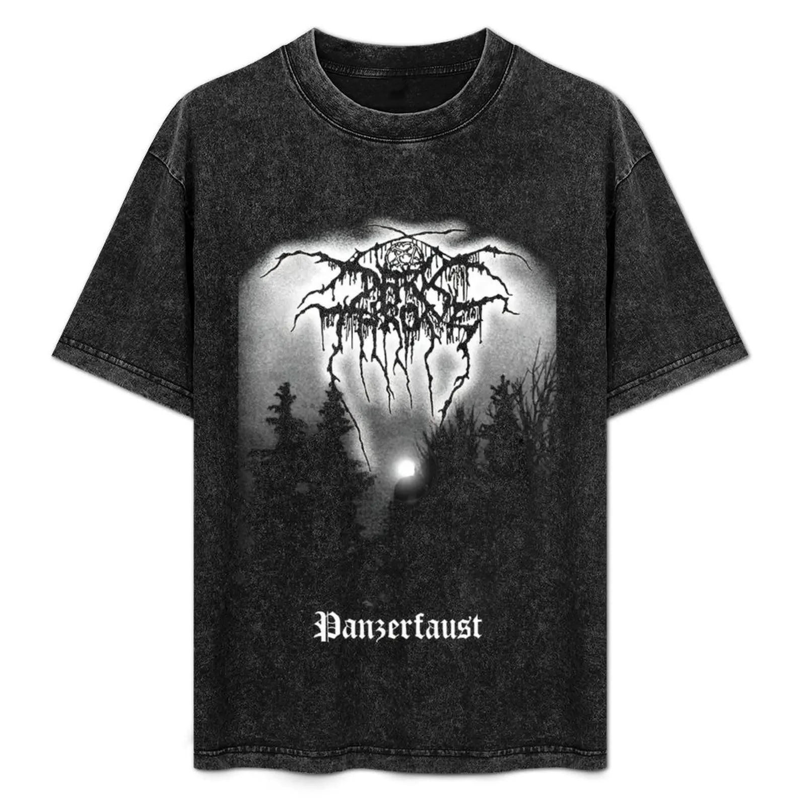 

Darkthrone Panzerfaust T-Shirt T-shirts man Short sleeve tee Blouse heavy weight t shirts for men