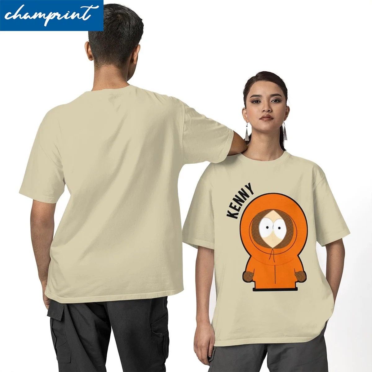 Men Women Kenny McCormick Souths Parks  T Shirts Cotton Clothing Vintage Short Sleeve Crewneck Tee Shirt Summer T-Shirts