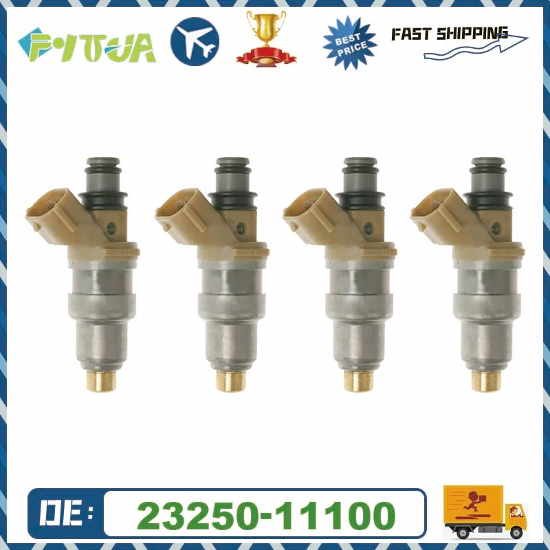 

Топливный инжектор 23209-11100 23250-11100 для TOYOTA PASEO 2320911100 л 2325011100, 4 шт.