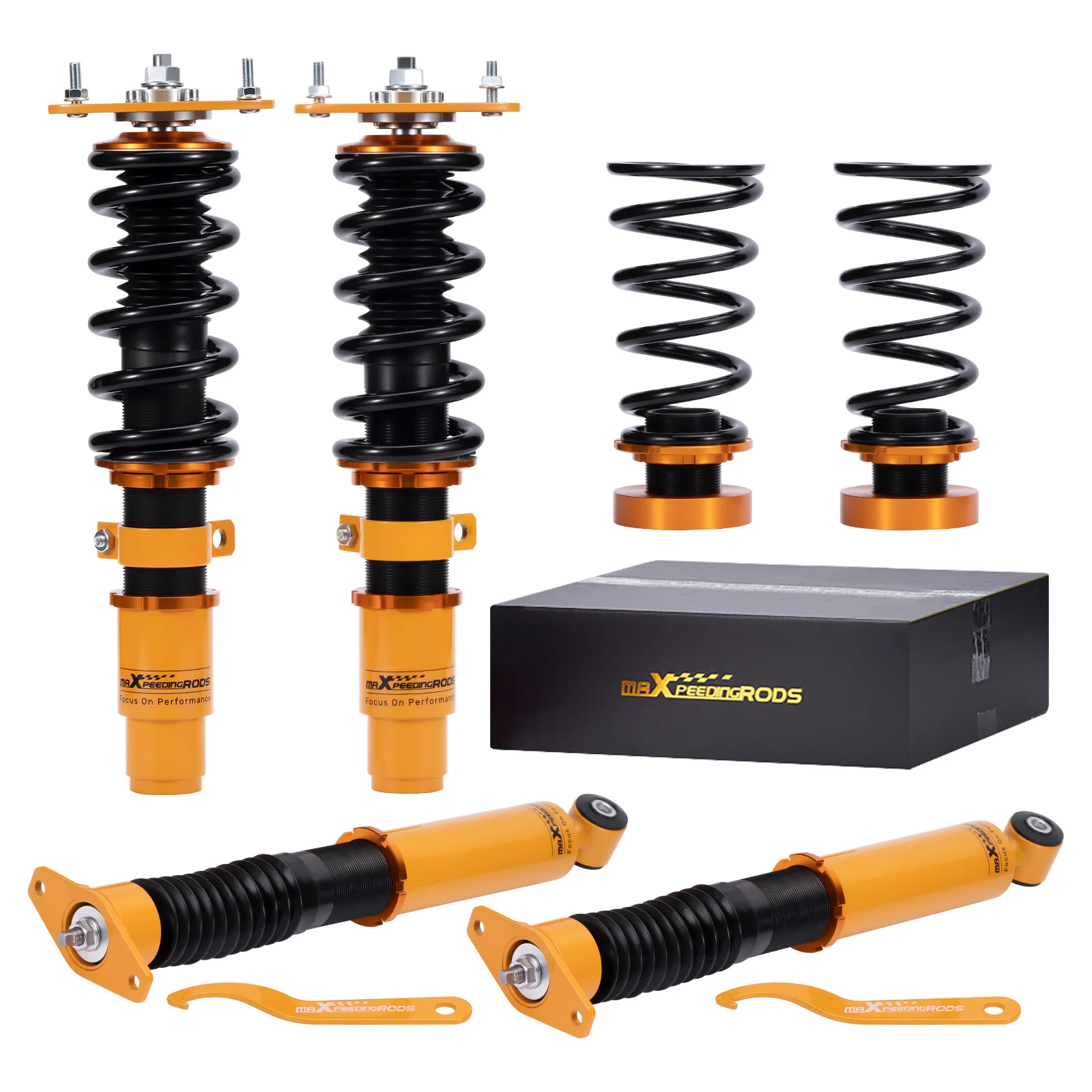 Coilover Kits For Mazda 3 2010-2013 Adjustable Height Struts Shock Coilover Set Struts Spring Shock Absorber Suspension Springs