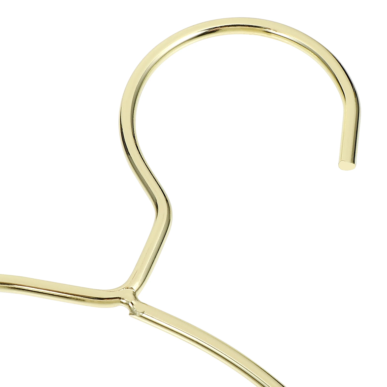 

5 Pcs Round Hanger Circle for Scarves Circular Scarf Gold Rounded Hangers Clothes