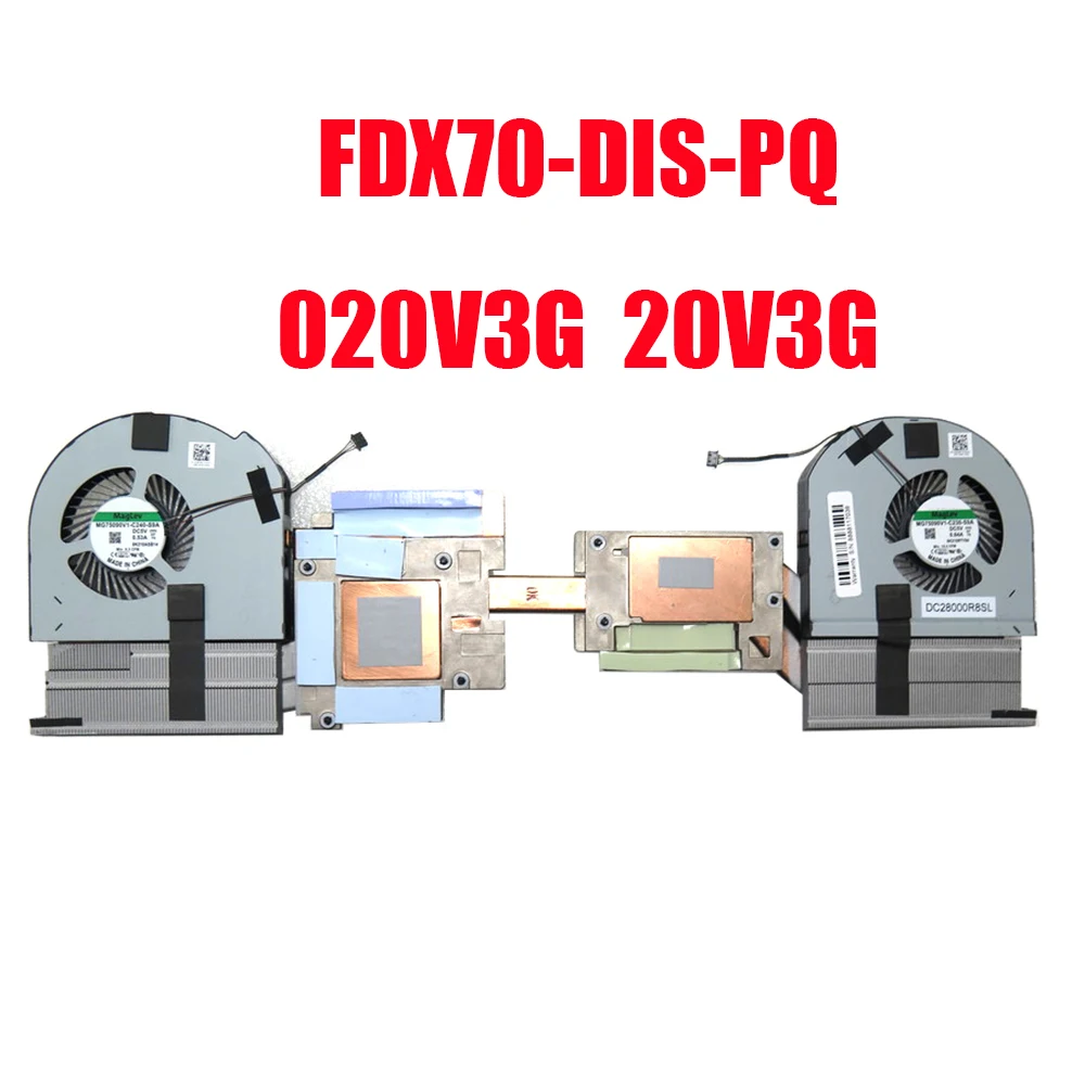 

Вентилятор радиатора ноутбука для DELL Precision 7750 FDX70-UMA 05XF6C 5XF6C AT2V4008ZCL FDX70-DIS-PQ 020V3G 20V3G AT2V4005ZCL