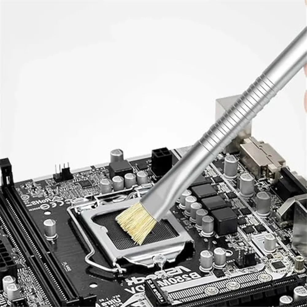 Static Neutralizing Brush for Electronic Device Cleaning Protects Phone Screens and Removes Dust Without Damage