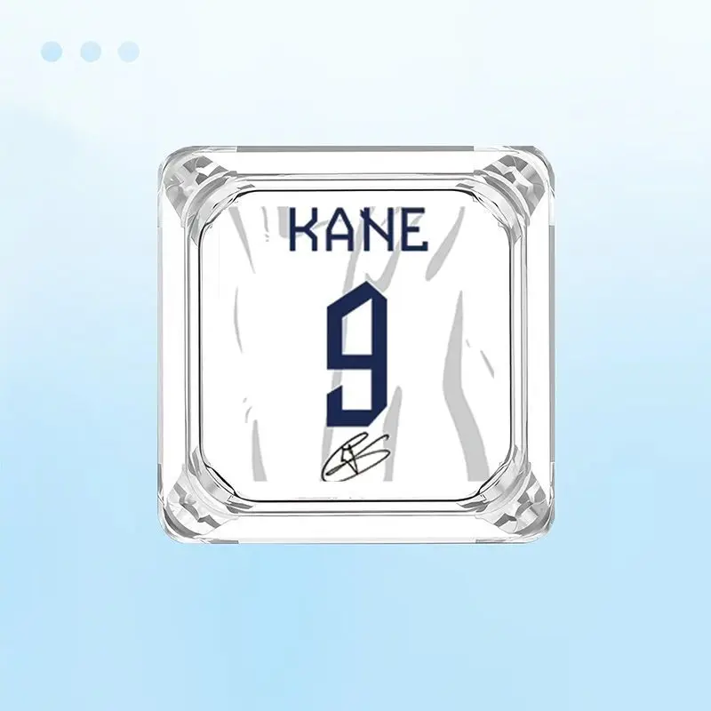 Football jersey transparent light-transmitting keycap cross-axis mechanical keyboard dedicated PC decoration cap
