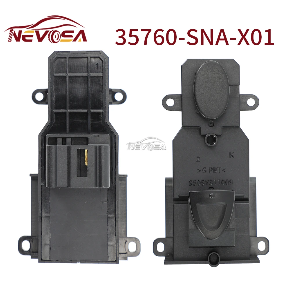 Power Window Switch For 2006-2011 Honda Civic Front Right Control Switch Button 35760-SNA-A02 8Pins Car Parts 35760-SNA-X01