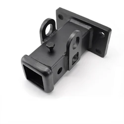 Suitable for Tank 400 Trailer Square Mouth Base Off-road Vehicle Modification Parts Rear Bumper Modification Trailer Hook