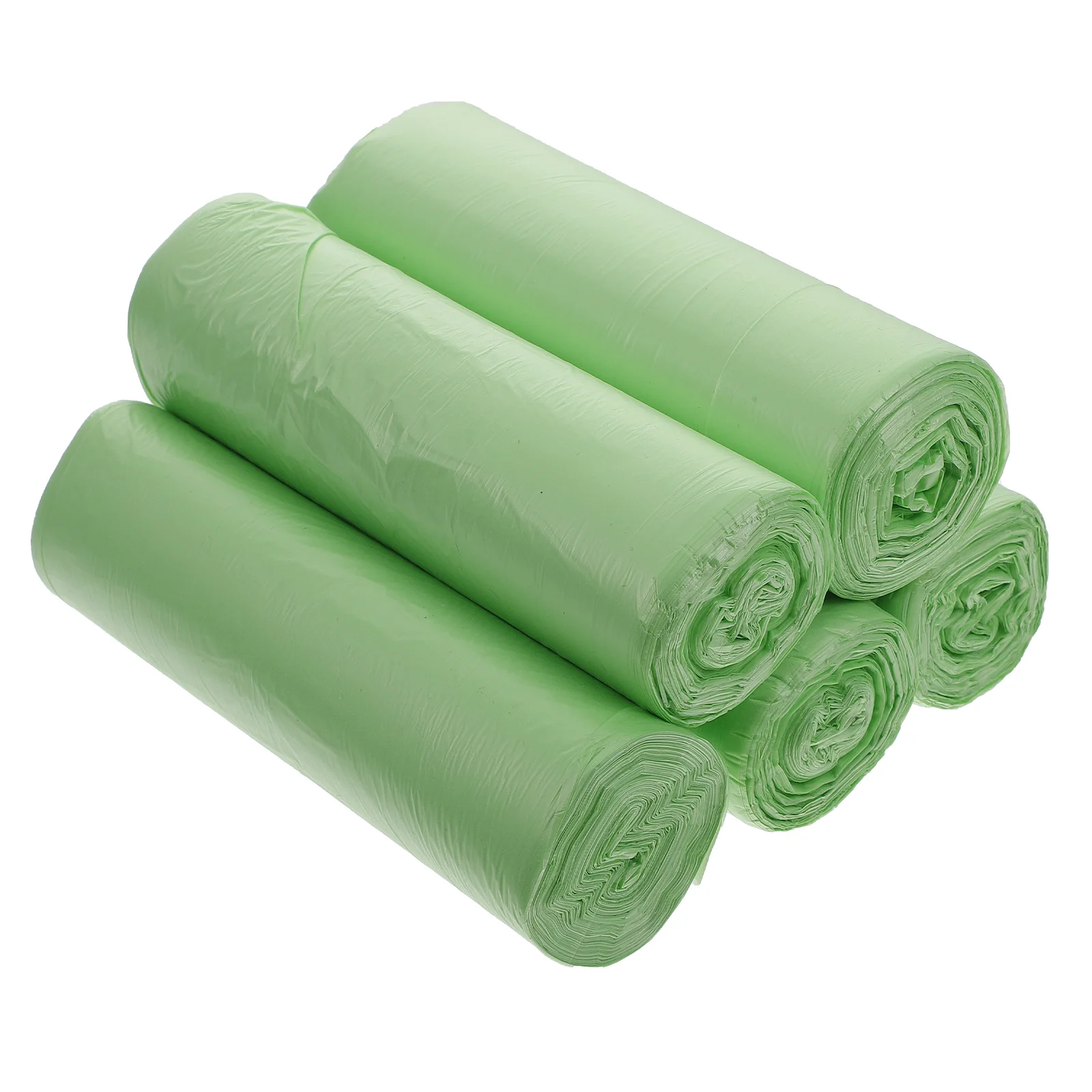 

100 Pcs Biodegradable Garbage Bags Sanitary Roll Dustbin Disposable Trash Plastic Liters for Car Rubbish