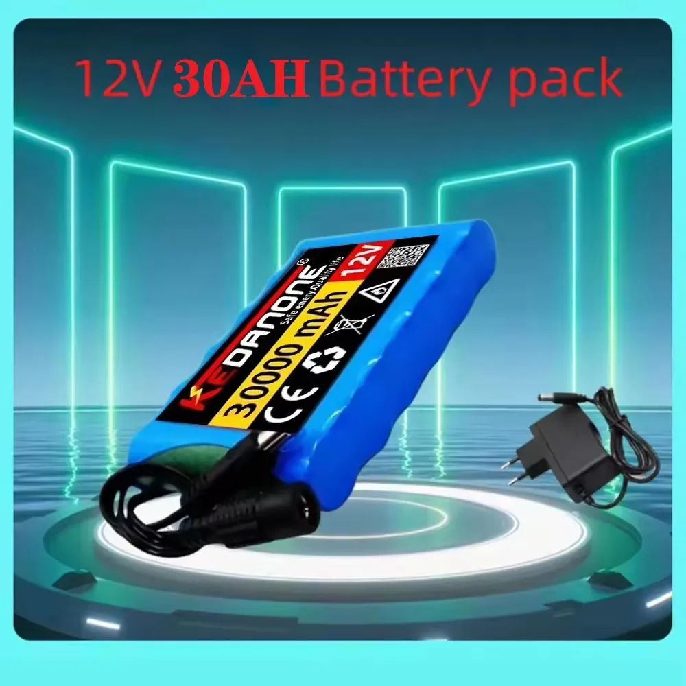 

New 30000mah 3S2P 12V Portable Rechargeable Li-Ion Battery For LED Portable Rechargeable Li-ion Battery for fishing lights