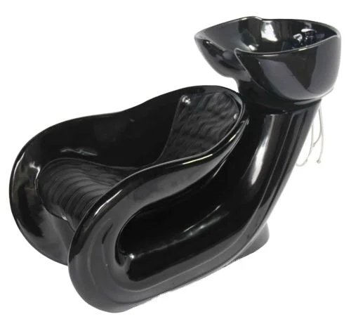 

Hair Salon Shampoo Chairs And Luxurious And Comfortable Metal Leather Shampoo Bed Backwash Shampoo Units