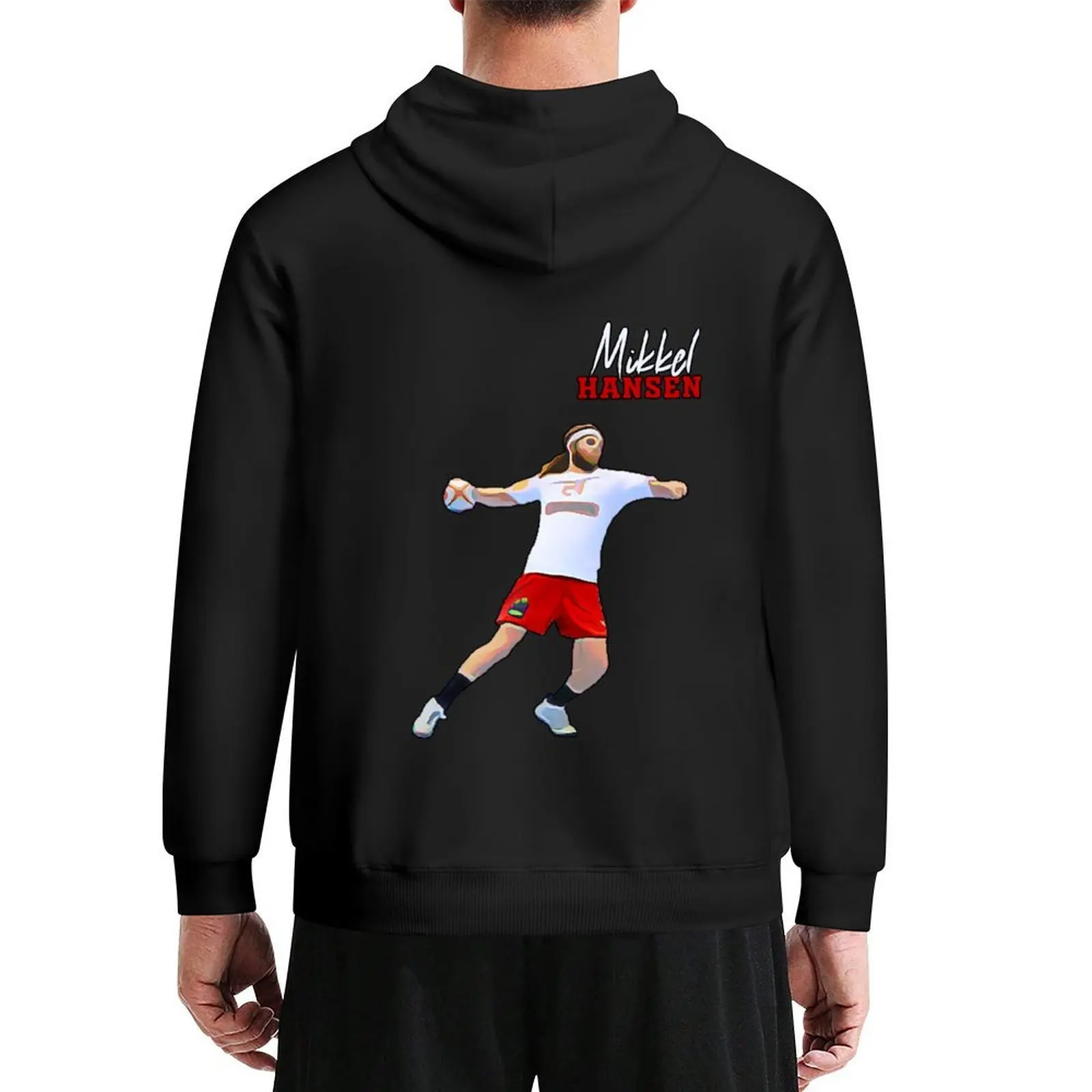 

Mikkel Hansen Danish handball player Hoodie men clothes clothes for men blouse korean autumn clothes pullover hoodies