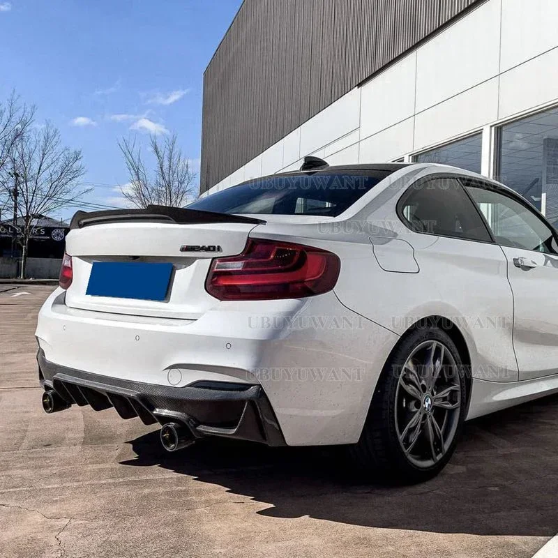 High Quality M235i Car Rear Trunk Boot Lip Spoiler Wing Lip For BMW F22 M235i F87 M2 2014-2019 Rear Roof Lip Spoiler