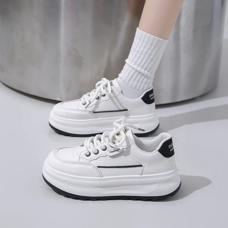 Shoes for Women Sneakers Sports Mesh Breathable Flat Athletic Lace Up Woman Footwear Urban Korean New in Offers   Sneakers