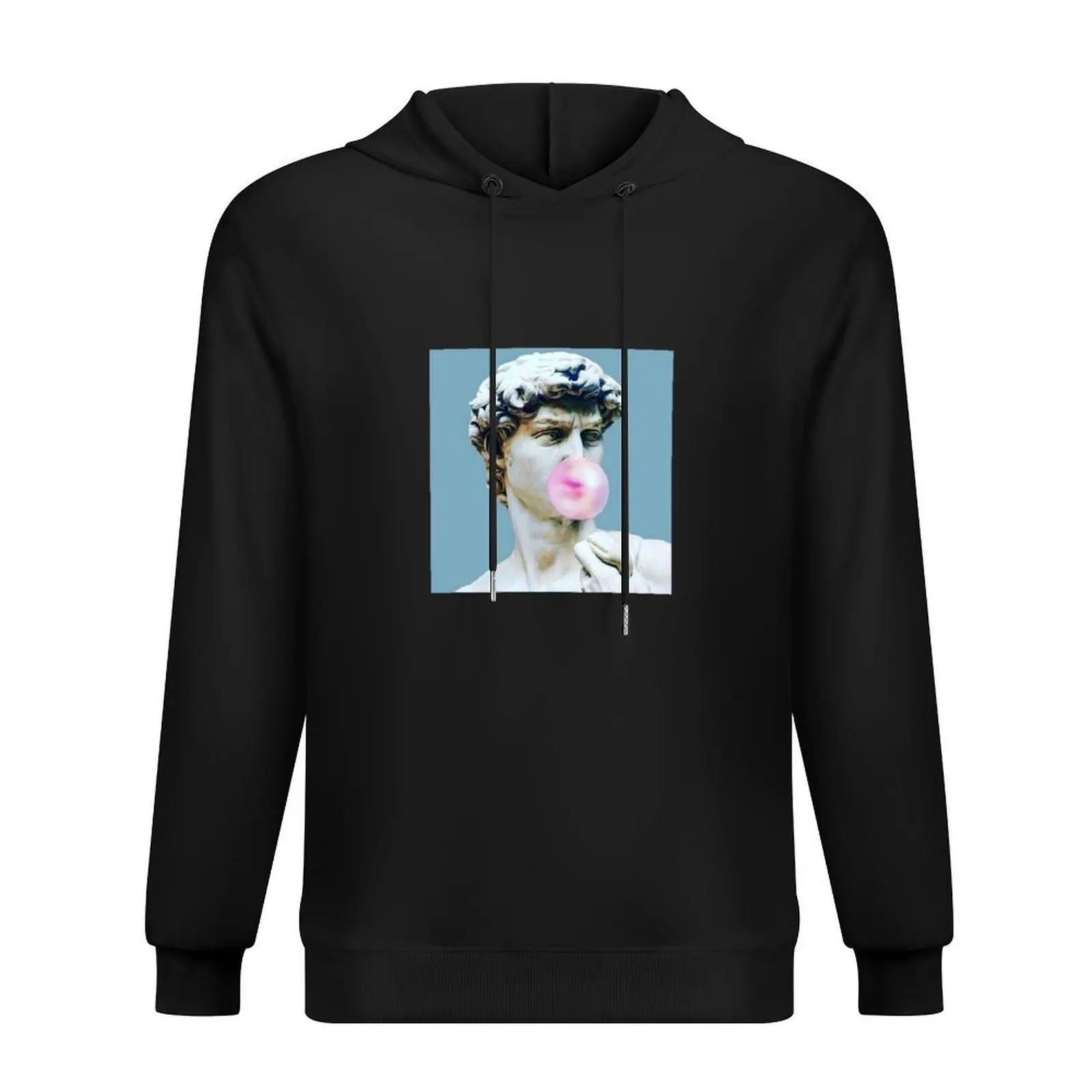 

The Statue of David (Michelangelo) with Bubblegum Hoodie anime clothes men's autumn clothes men's winter sweater tracksuits
