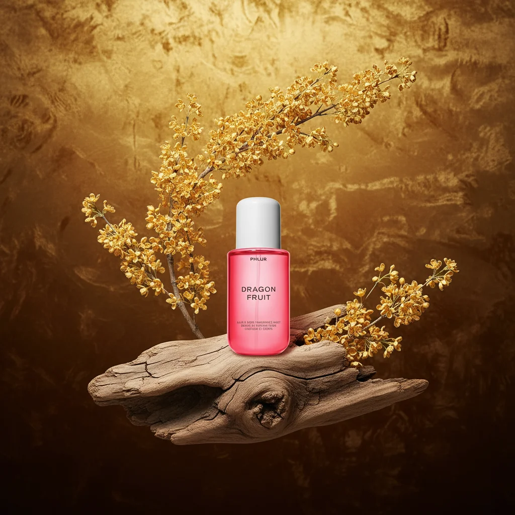 PHIUR มิสต์บำรุงผิวและผมกลิ่นผลมังกร - กลิ่นผลมังกร, ดอกโบตั๋น, ไม้จันทน์ และวานิลลา