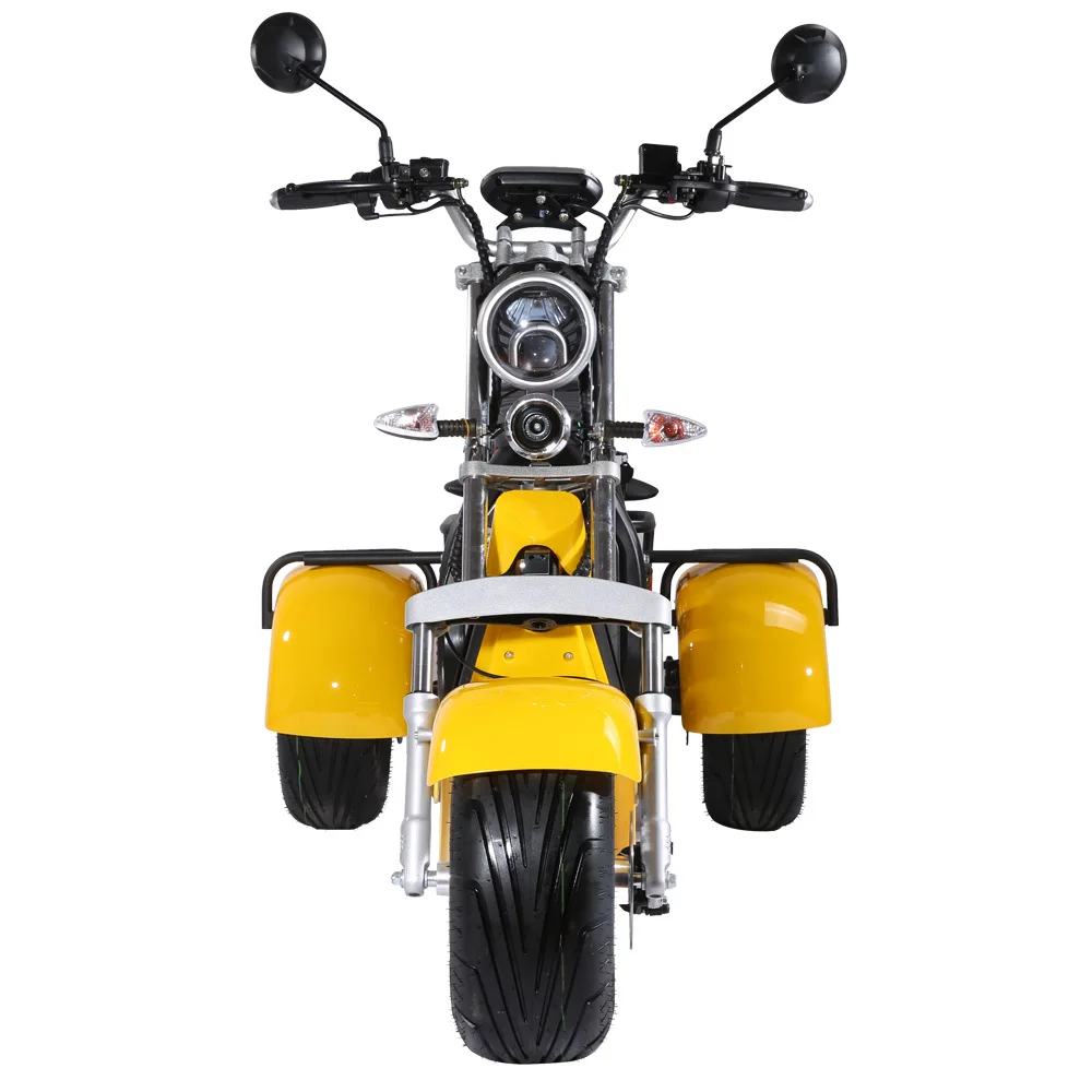 12-Inch 500W Electric Tricycle with 60V20A 20A Sports Fashion Electric Tricycle with Fat Tire Smart Electronic Type
