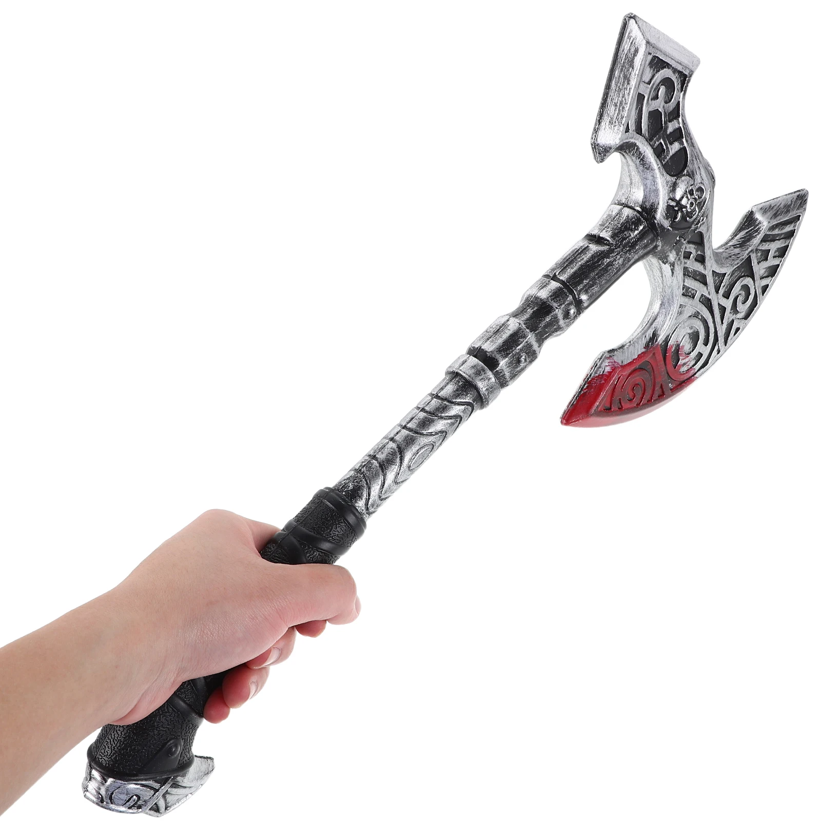 محاور وهمية واقعية فايكنغ الفأس الدعامة مقلد الفأس لجميع القديسين القرون الوسطى زي حفلة تأثيري أداء المرحلة #1