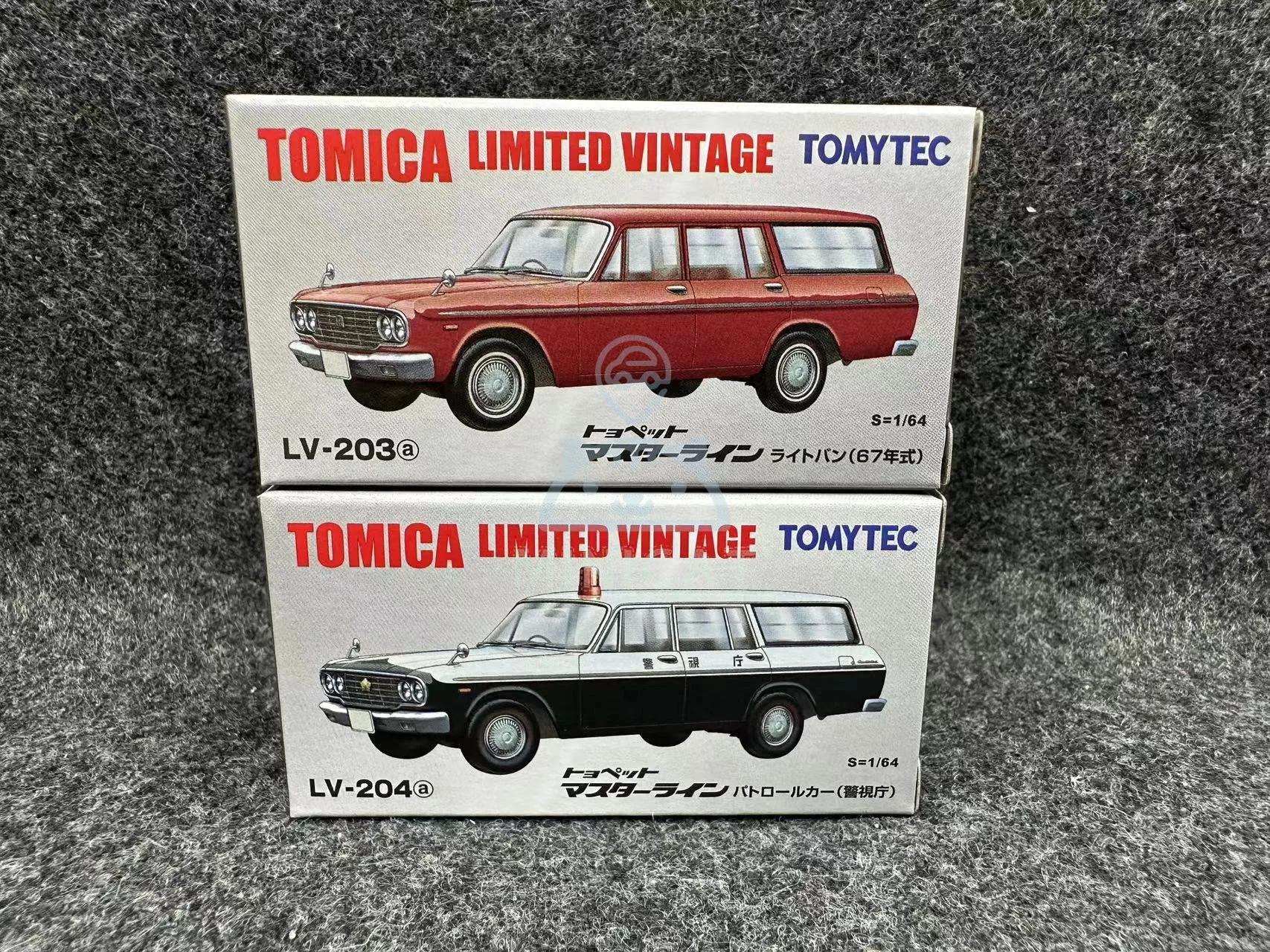 TAKARA TOMY TOMICA 1:64 TLV LV-203A-204A Toyota Crown Police Car alloy roller miniature model, adult decoration, birthday gift