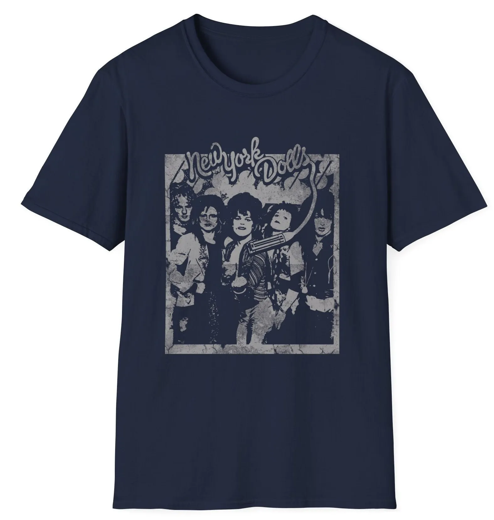 Vintage Style New York Dolls Softstyle T Shirt