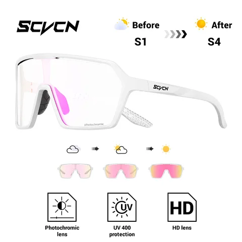 SCVCN Фотохромные Велосипедные Очки
