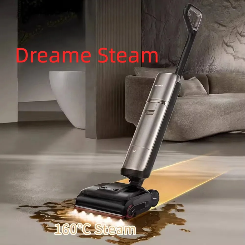 

Hot Dreame H16 Pro Steam Wet & Dry Cordless Vacuum Cleaner Industry-leading 28,000 Pa SaunaClean 200°C Steam Wash Sterilization