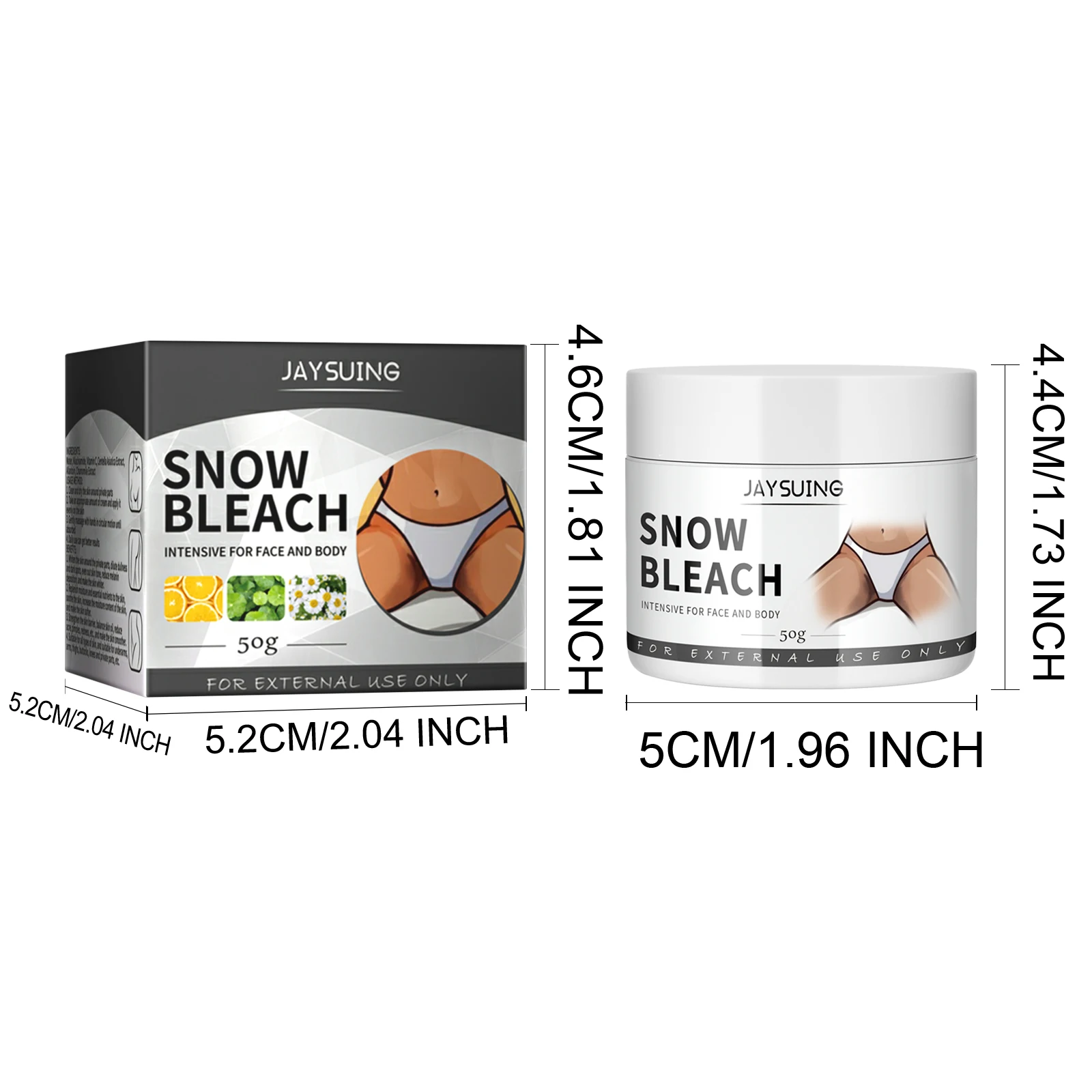 Jaysuing كريم تبييض الجسم ترطيب تقليل بلادة إزالة البقع الداكنة تنعيم تليين كريم للجسم للركبة الإبط المشتركة #6