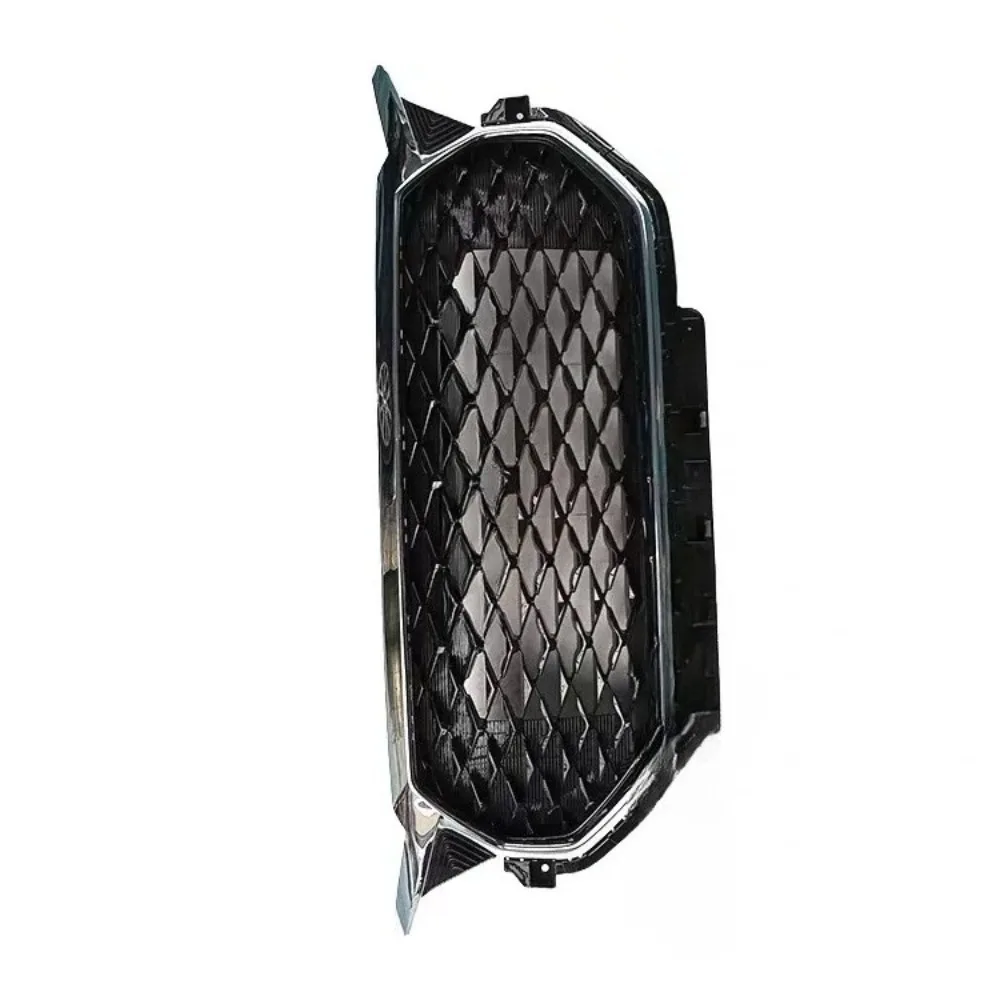 For Jetour X70 X70S 2023 Model Front Bumper Upper Grille Radiator Chrome Face Mesh Grill Replacement Auto Parts view 3