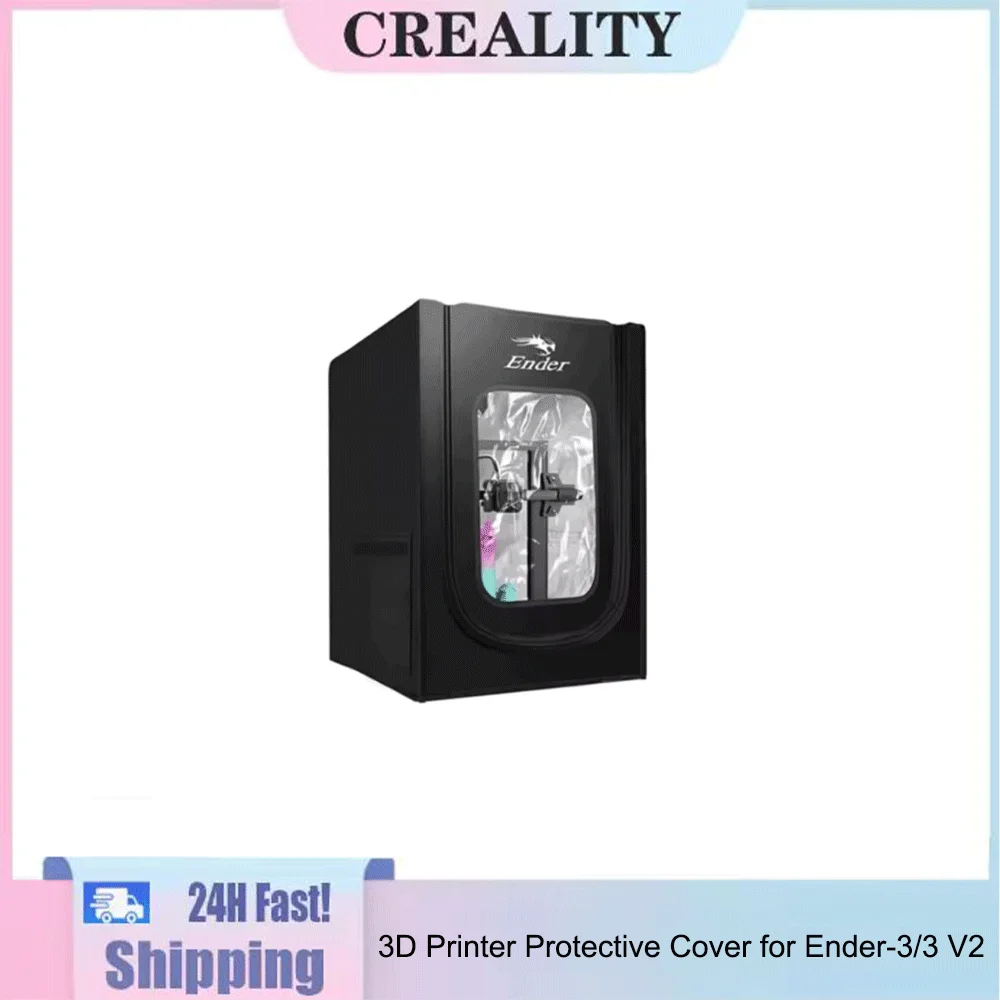 Creality Official Ender Enclosure Update Constant Temperature Fireproof Dustproof 3D Printer Protective Cover for Ender-3/3 V2