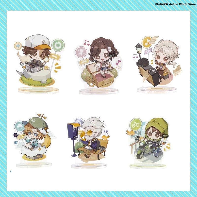 

Game Identity ⅤNorton Campbell Demi Bourbon Margaretha Zelle Mercenary Acrylic Desktop Ornament 6CM Stand Model Ornament