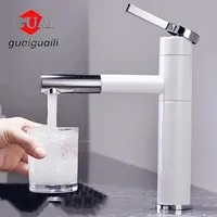 Minimalist Slim Faucet Hot and Cold Water Faucet Basin Mixer Tap Bathroom Faucet Hot and Cold Black Color