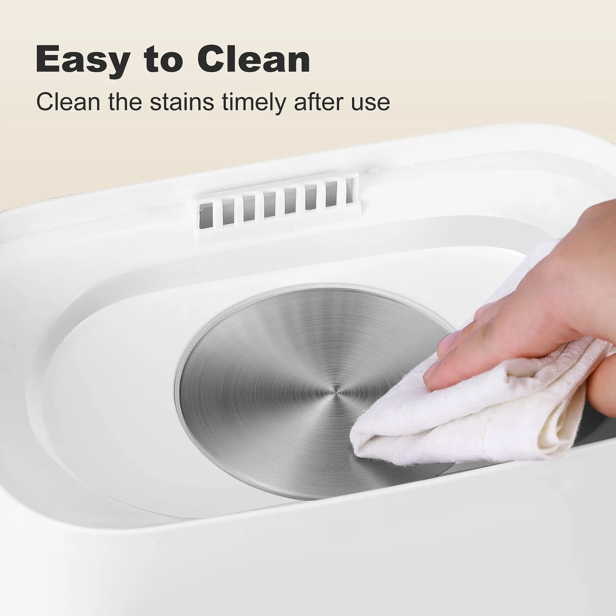 Sterilizzatore e asciugatrice per biberon 4 in 1 |   Disinfettante a vapore con controllo touch LED e spegnimento automatico - Universale per tutte le bottiglie