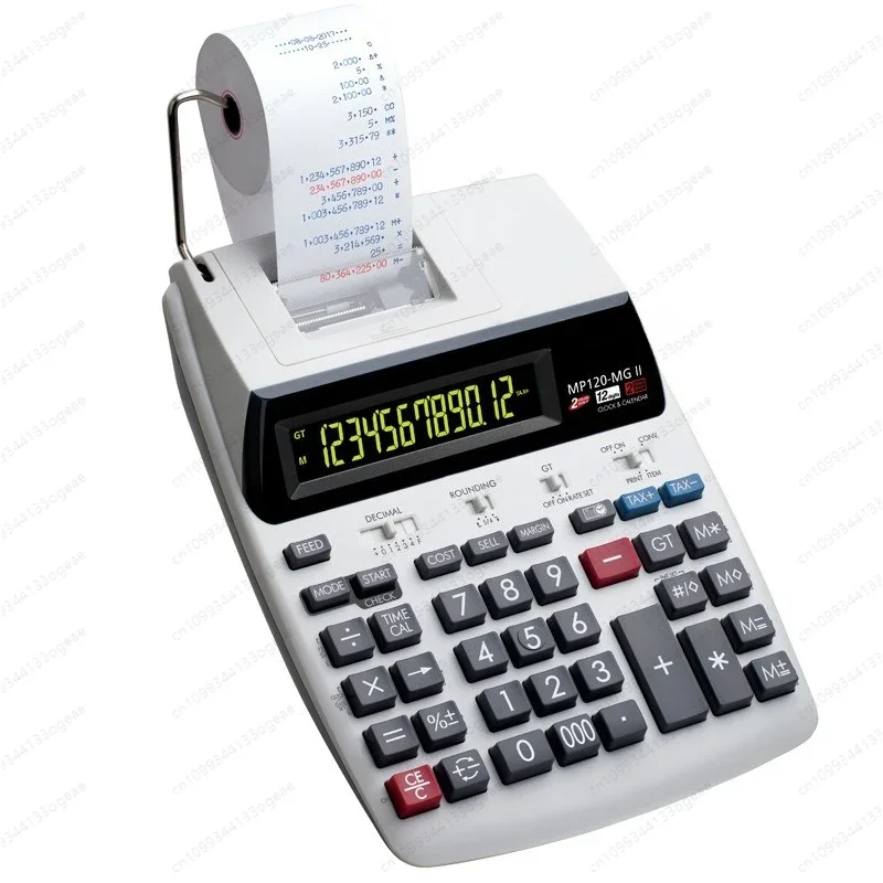 Calculadora Impresora MP-120MG, Impresora de Sumas MP120-MG, Computadora