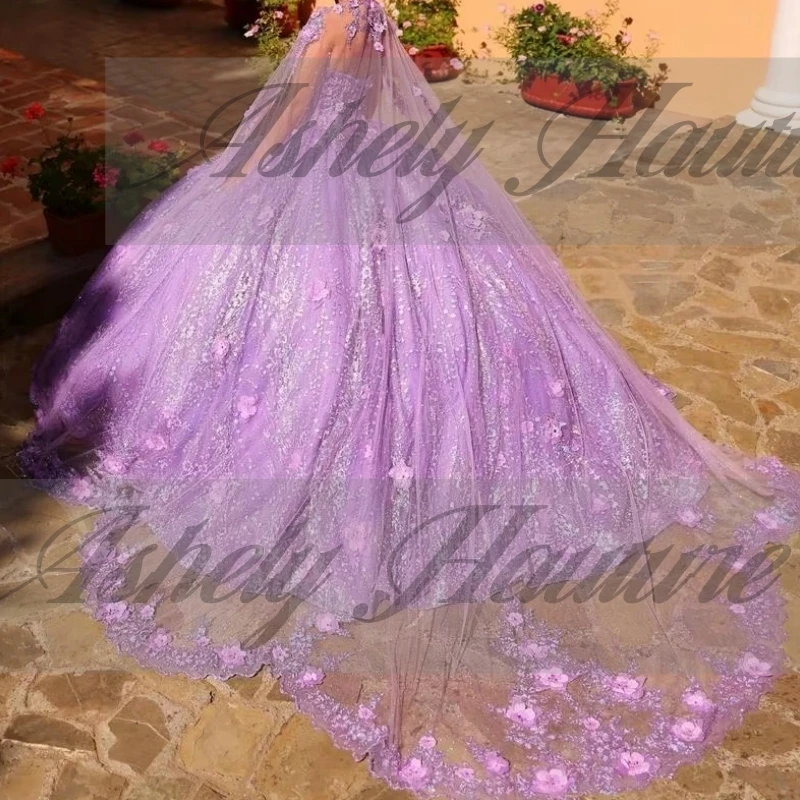 فستان حفلة موسيقية مصنوع حسب الطلب عالي الجودة على شكل قلب وأربطة على شكل كرة سويب تراين كيب فيستدو دي 15 16 فتاة Quinceanera للحفلات الراقصة #3