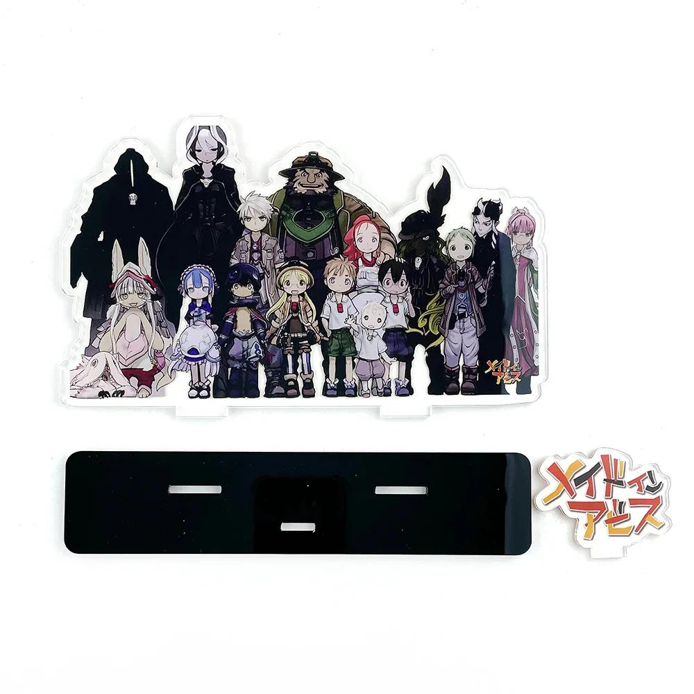 Made in Abyss Reg Riko Nanachi Bondrewd Ouzen Mitty Lyza Marulk Jiruo Kiyui acrylic stand figure model plate holder topper anime